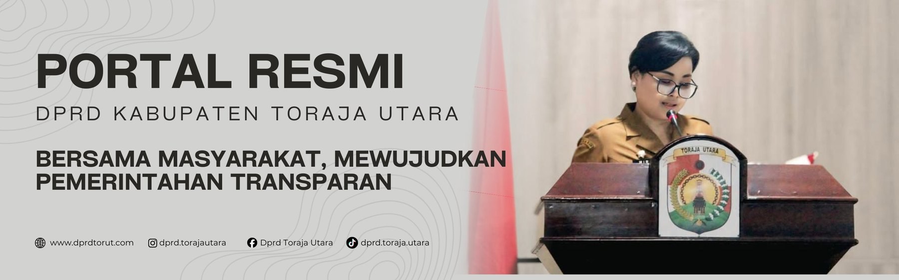 Banner DPRD Toraja Utara