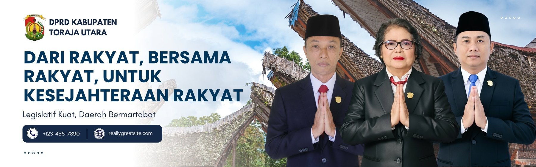 Banner DPRD Toraja Utara